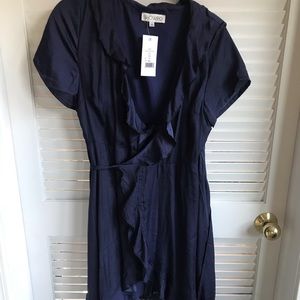 NWT Showpo Navy Wrap Dress